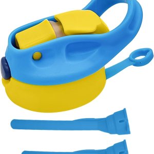 12oz Replacement Lid with 2 Straw for Kid Tumbler,1 PACK Leak-Proof and Spill-Proof Straw Lids for ZONEGRACE Mocaru,BPA Free,2.67IN-Blue 12oz Replacement Lid with 2 Straw for Kid Tumbler,1 PACK Leak-Proof and Spill-Proof Straw Lids for ZONEGRACE Mocaru,BPA Free,2.67IN-Blue