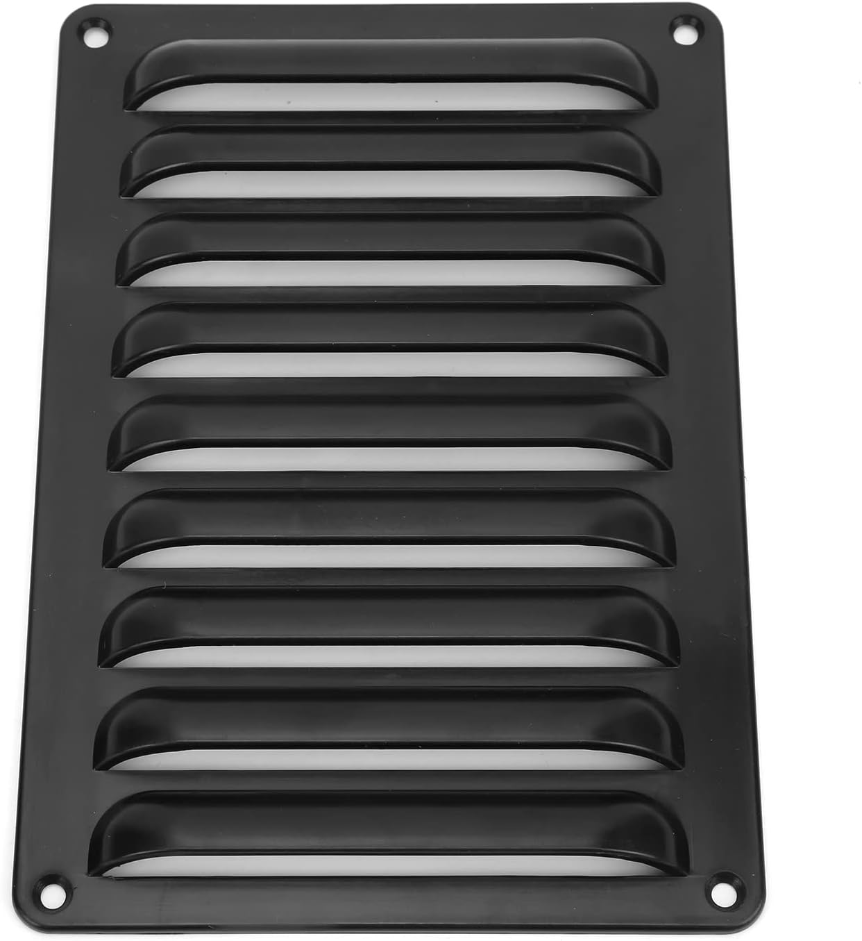 Panel de ventilación de rejilla para autocaravana, exquisito panel de rejilla de salida de aire profesional negro para yates de autobús