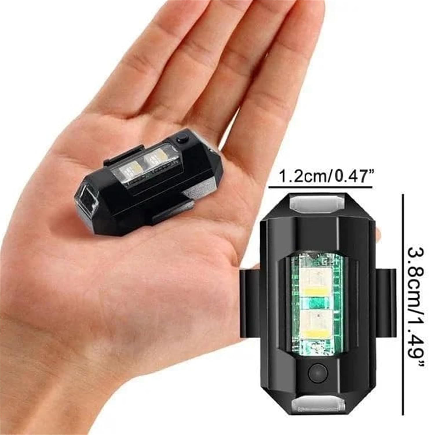 Muentastard – Luces LED anticolisión (sin controlador), luces de Muentastard, luces LED anticolisión, luces LED anticolisión sin controlador, luces