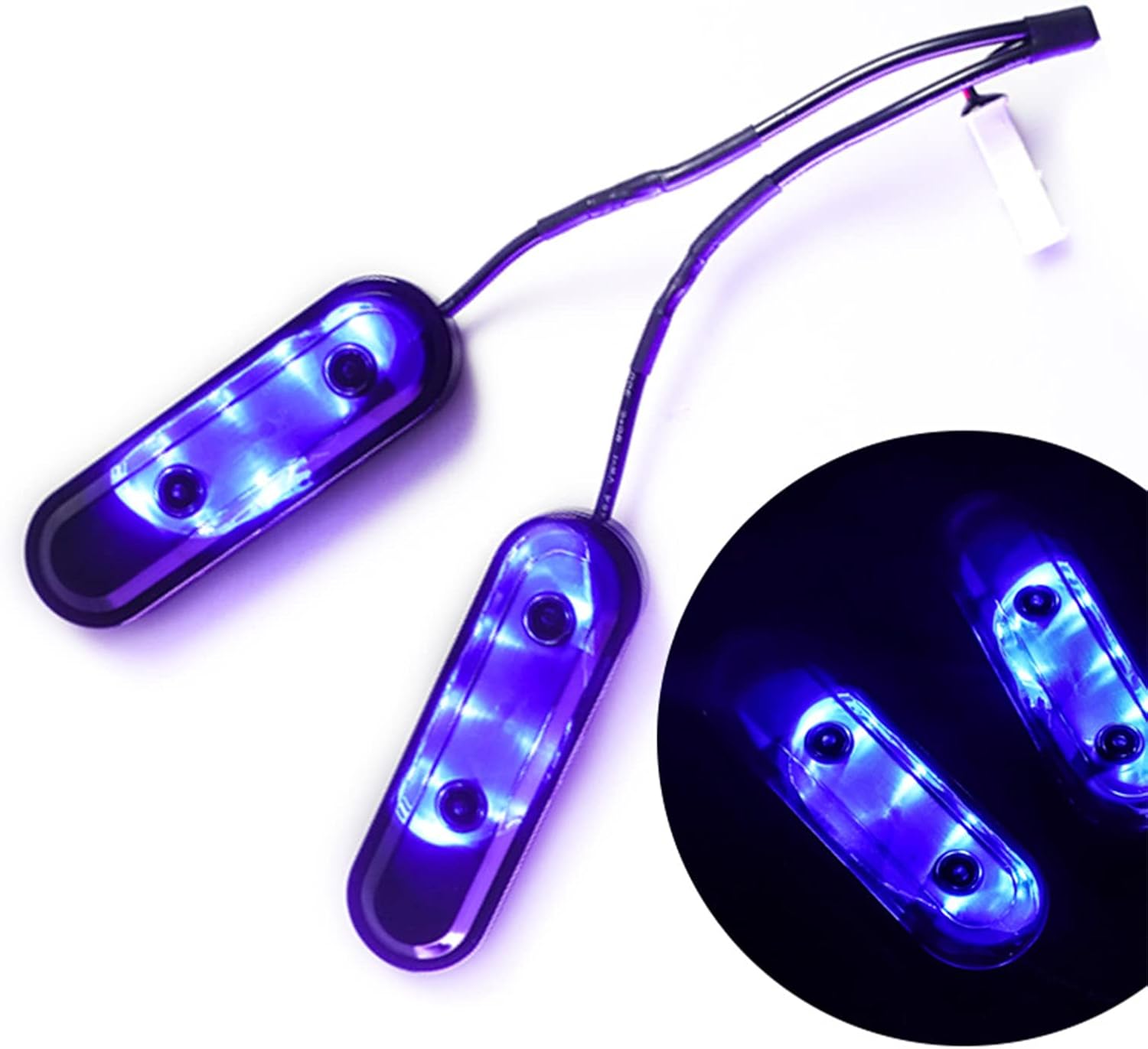 Luces LED para la cola trasera de scooter, luces LED para montar en la noche, luz trasera para scooter, luz trasera nocturna, ciclismo, seguridad,