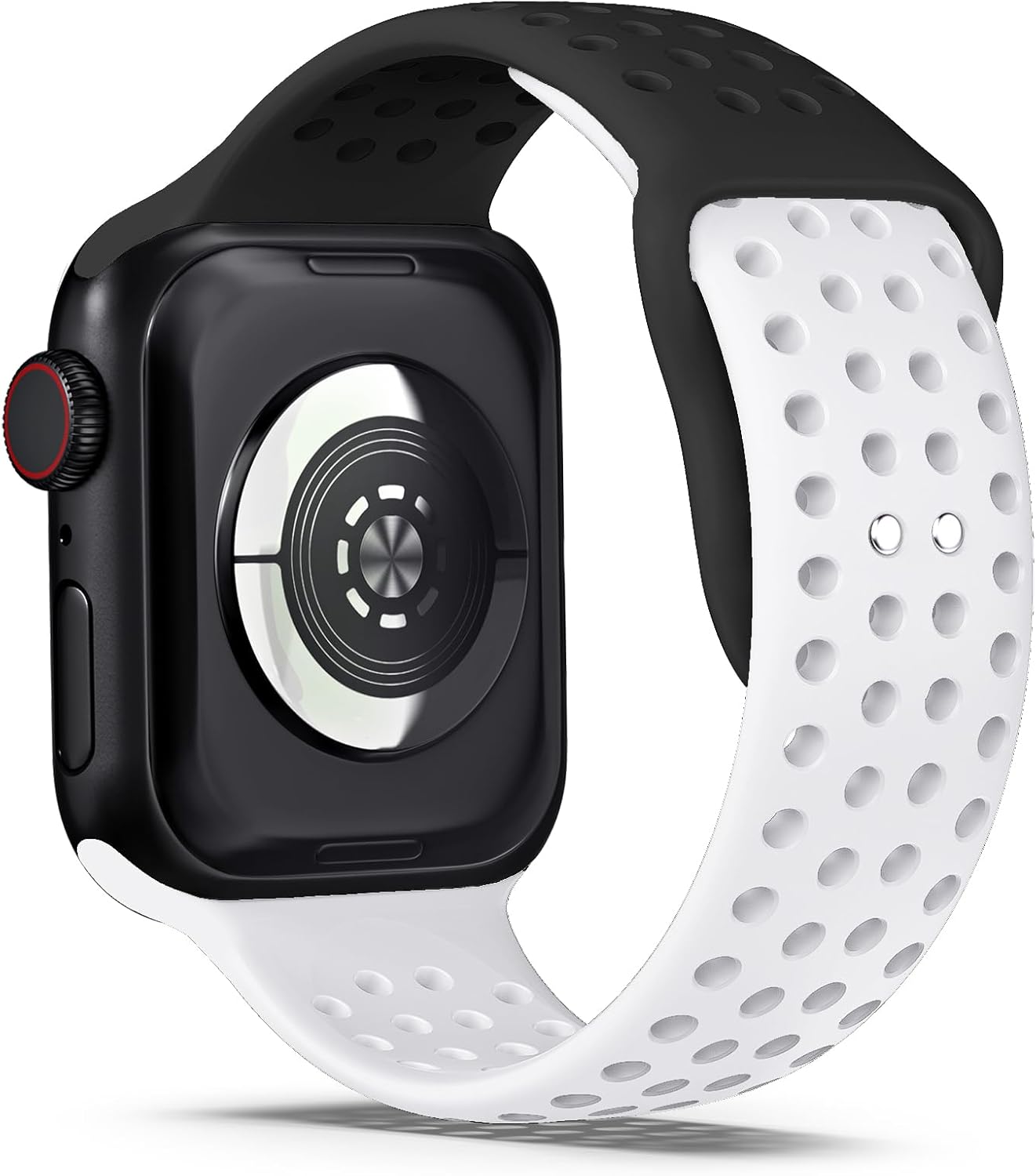 Toutouzhang Correas de silicona deportivas compatibles con Apple Watch Band SE Series 987654321Ultra de 1.496 in, 1.575 in, 1.614 in, 1.654 in,