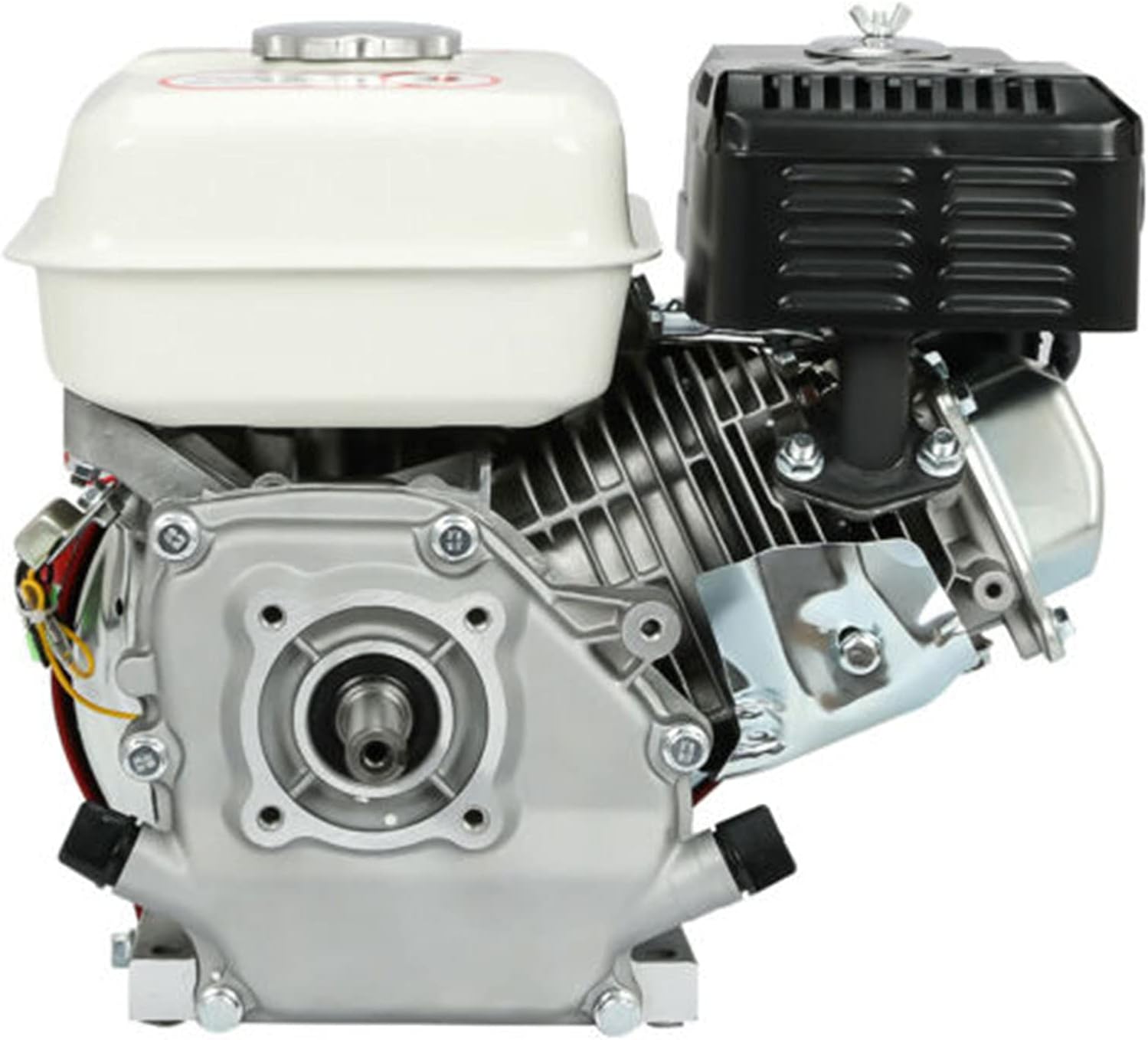 InSyoForeverEC Motor de gas de 4 tiempos, motor multiusos a gas, motor de motor de gas portátil con arranque de refrigeración por aire, respaldo del