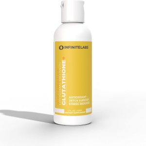 Infinite Labs Suplemento líquido de glutatión liposomal  Antioxidante, soporte de desintoxicación y reductor de estrés  Sin gluten, sin azúcar Infinite Labs Suplemento líquido de glutatión liposomal  Antioxidante, soporte de desintoxicación y reductor de estrés  Sin gluten, sin azúcar