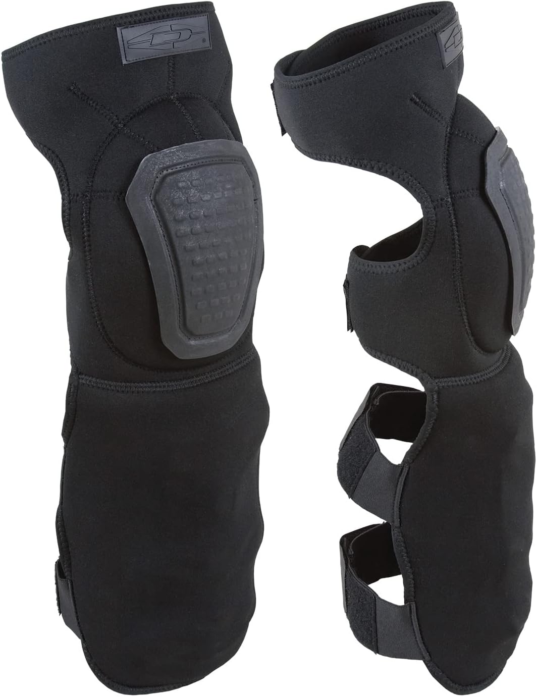 Damascus Gear DNSGB – Rodilleras de neopreno con rodilleras antideslizantes (talla única, negro)