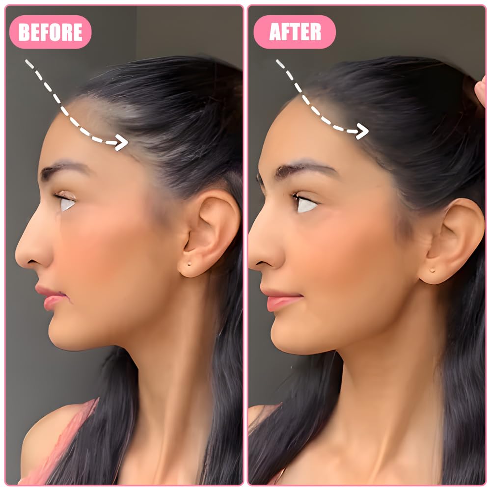 Polvo de retoque de raíz de línea capilar al instante para adelgazar la línea capilar para cubrir la línea capilar y oculta la pérdida de cabello,
