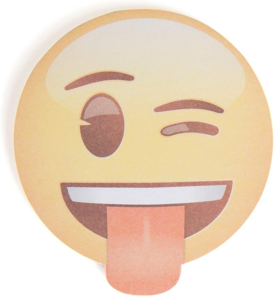 Bloc de notas Crazy Emoji – 50 hojas, 1 unidad