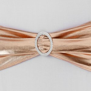 MAGTOWNE Paquete de 100 bandas de elastano para sillas de color oro rosa, lazos de elastano con hebillas deslizantes elásticas para bodas, fiestas, MAGTOWNE Paquete de 100 bandas de elastano para sillas de color oro rosa, lazos de elastano con hebillas deslizantes elásticas para bodas, fiestas,