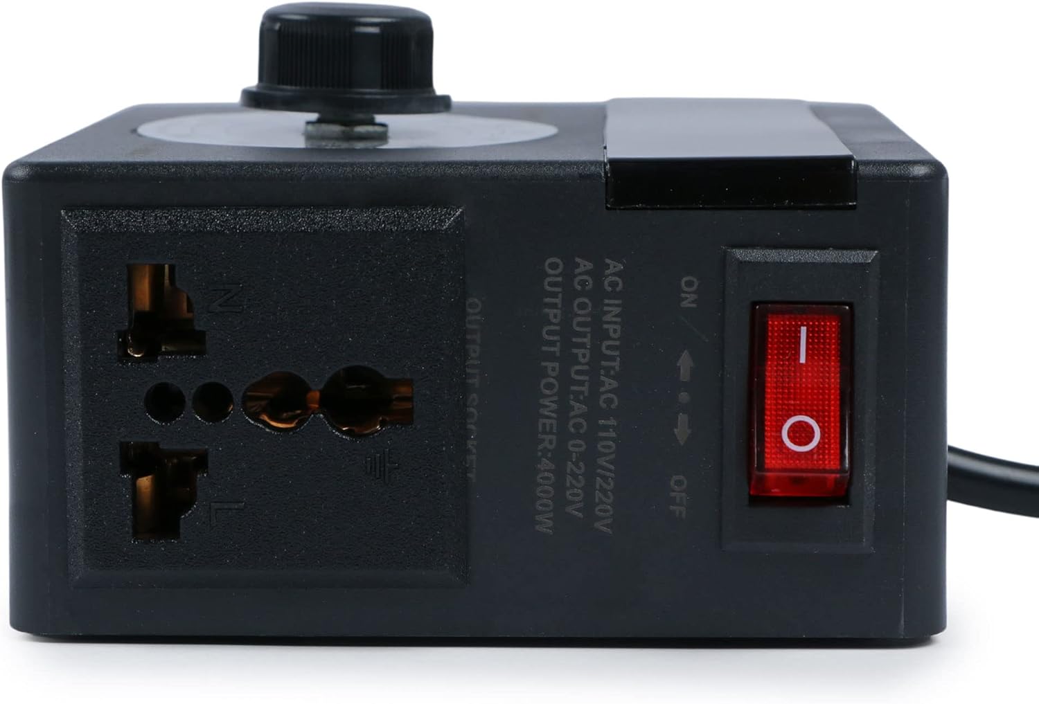 Regulador de velocidad variable Ajustador para motor de ventilador de escape, router, taladro eléctrico, reóstato AC 110 V 220 V 15 A 4000 W