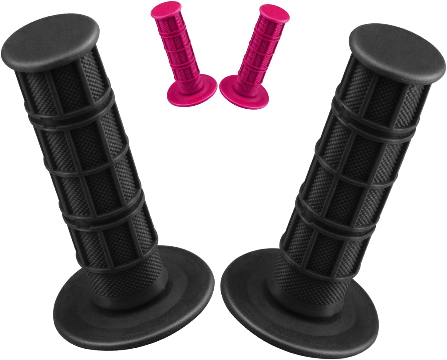 Empuñaduras de goma de 78 pulgadas de 0.866 in, piezas de repuesto para Arctic Cat Suzuki, Yamaha, Kawasaki, Honda, ATV, Pit Dirt Bike.