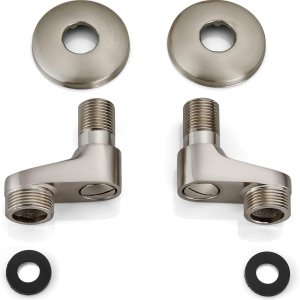 gotonovo Clawfoot – Grifo para bañera de 3-38 pulgadas, con patas de garra, brazo oscilante, ajustable, níquel cepillado, utilidad comercial, gotonovo Clawfoot – Grifo para bañera de 3-38 pulgadas, con patas de garra, brazo oscilante, ajustable, níquel cepillado, utilidad comercial,