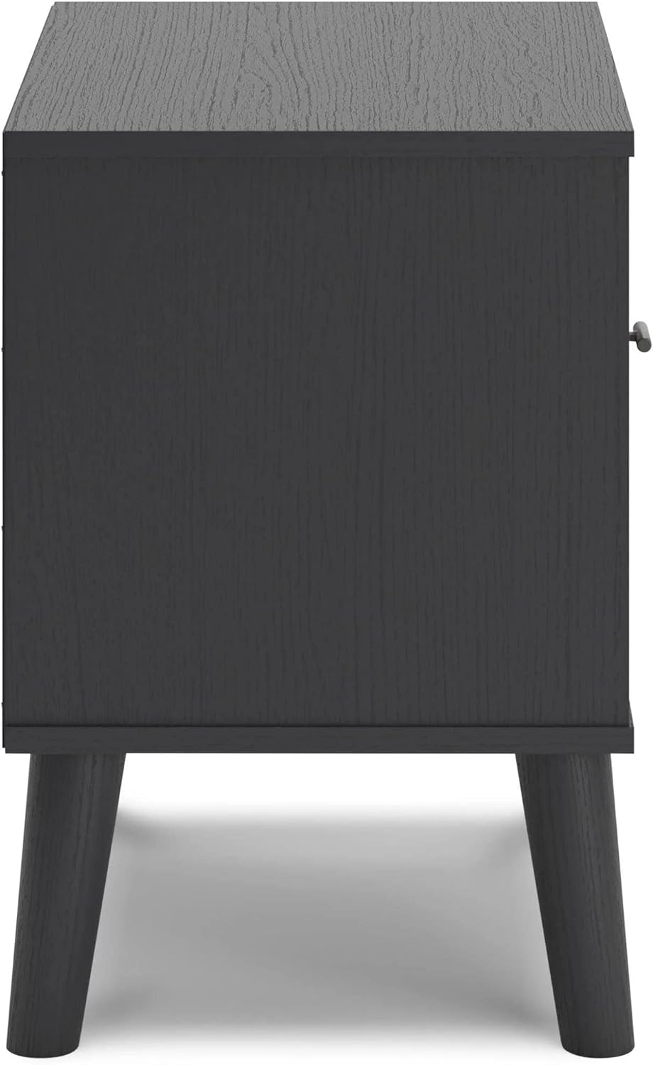 Signature Design by Ashley One Night Stand Charlang Mid-Century Moderna Mesita de noche con 1 cajón, 20 pulgadas de ancho x 15 pulgadas de