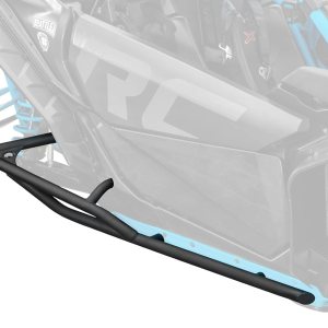 SuperATV Nerf BarsRock Sliders para Can-Am Maverick X3 (modelos de 72 pulgadas) Tubo de acero de 1.75 pulgadas de diámetro Montaje atornillado SuperATV Nerf BarsRock Sliders para Can-Am Maverick X3 (modelos de 72 pulgadas) Tubo de acero de 1.75 pulgadas de diámetro Montaje atornillado