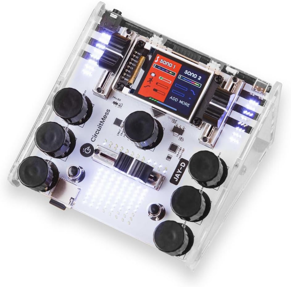 CircuitMess – Kit electrónico de juguetes STEM para niños mayores de 11 años – Kit de ciencia y robótica – Kit de ingeniería con actividades STEM –