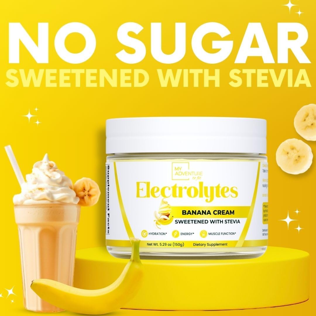 My Adventure to Fit Keto – Electrolitos en polvo sin azúcar, mezcla de electrolitos fabricada en los Estados Unidos para mujeres y hombres, bebidas