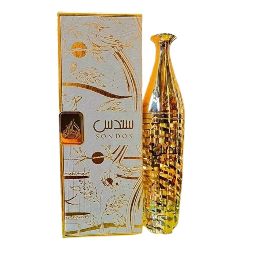 Lattafa Perfumes Sondos Eau de Parfum Spray para mujer, 3.4 onzas