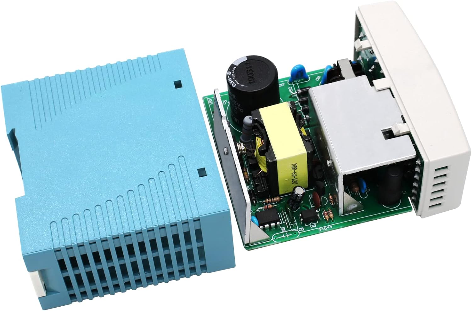 Fuente de alimentación de conmutación CC de 12 V MDR 60 W (entrada 100-240 VAC, salida 12 VCC, 5060 HZ), adaptador de fuente de alimentación