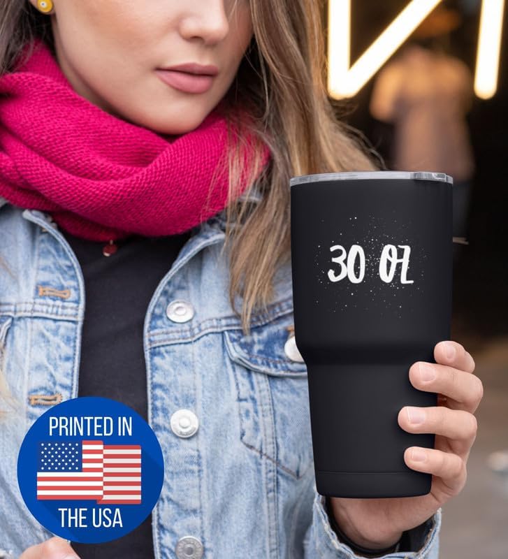 Olla Podrida Tumbler Funny Food Lover Gift Addict I Just Really Love Insulated Cup With Lid Black 30 Oz