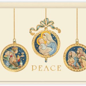 The Gallery Collection, Paquete de 25 tarjetas, tarjetas de Navidad religiosas con sobres forrados de papel de aluminio (Paz y adoración), para The Gallery Collection, Paquete de 25 tarjetas, tarjetas de Navidad religiosas con sobres forrados de papel de aluminio (Paz y adoración), para