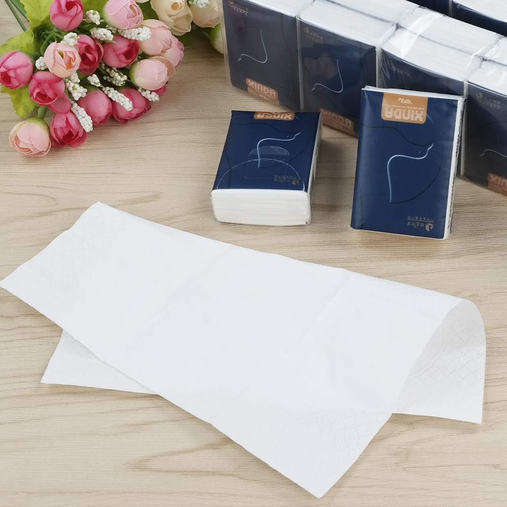 Paquetes de bolsillo de 4 capas pañuelos faciales (120 paquetes)