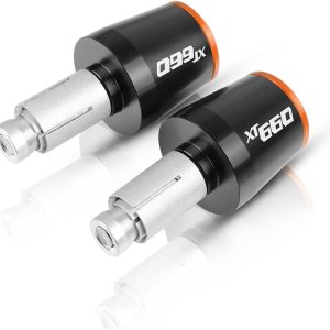 Tapón para manillar de motocicleta de 0.866 in Puños extremos de barra Tapas de manillar para Yamaha y HA XT660 X XT660X 2004-2017 2005 2006 2007 Tapón para manillar de motocicleta de 0.866 in Puños extremos de barra Tapas de manillar para Yamaha y HA XT660 X XT660X 2004-2017 2005 2006 2007