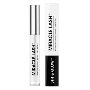 5th & Glow Miracle Lash Enhancing Serum, suero de pestañas para nutrir, hidratar y proteger las pestañas, promueve el crecimiento de pestañas 5th & Glow Miracle Lash Enhancing Serum, suero de pestañas para nutrir, hidratar y proteger las pestañas, promueve el crecimiento de pestañas
