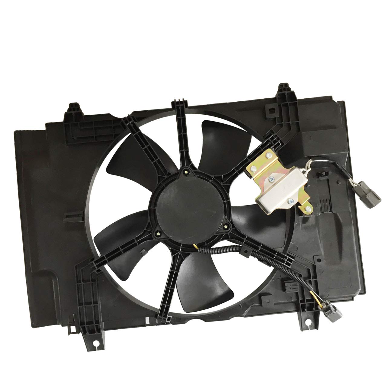 PartsFlow Conjunto de ventilador de refrigeración del radiador para Nissan Versa 620-456 2007 2008 2009 2010 2011 2012