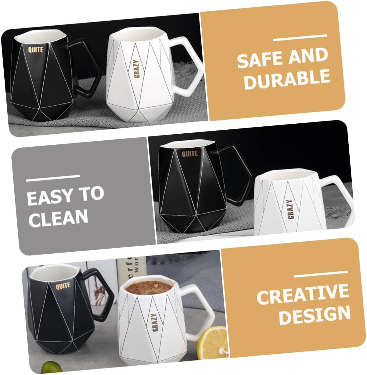 Taza de capuchino Taza de café de porcelana Taza de café de cerámica blanca para llevar tazas de café con tapas Taza de té de porcelana Taza de té
