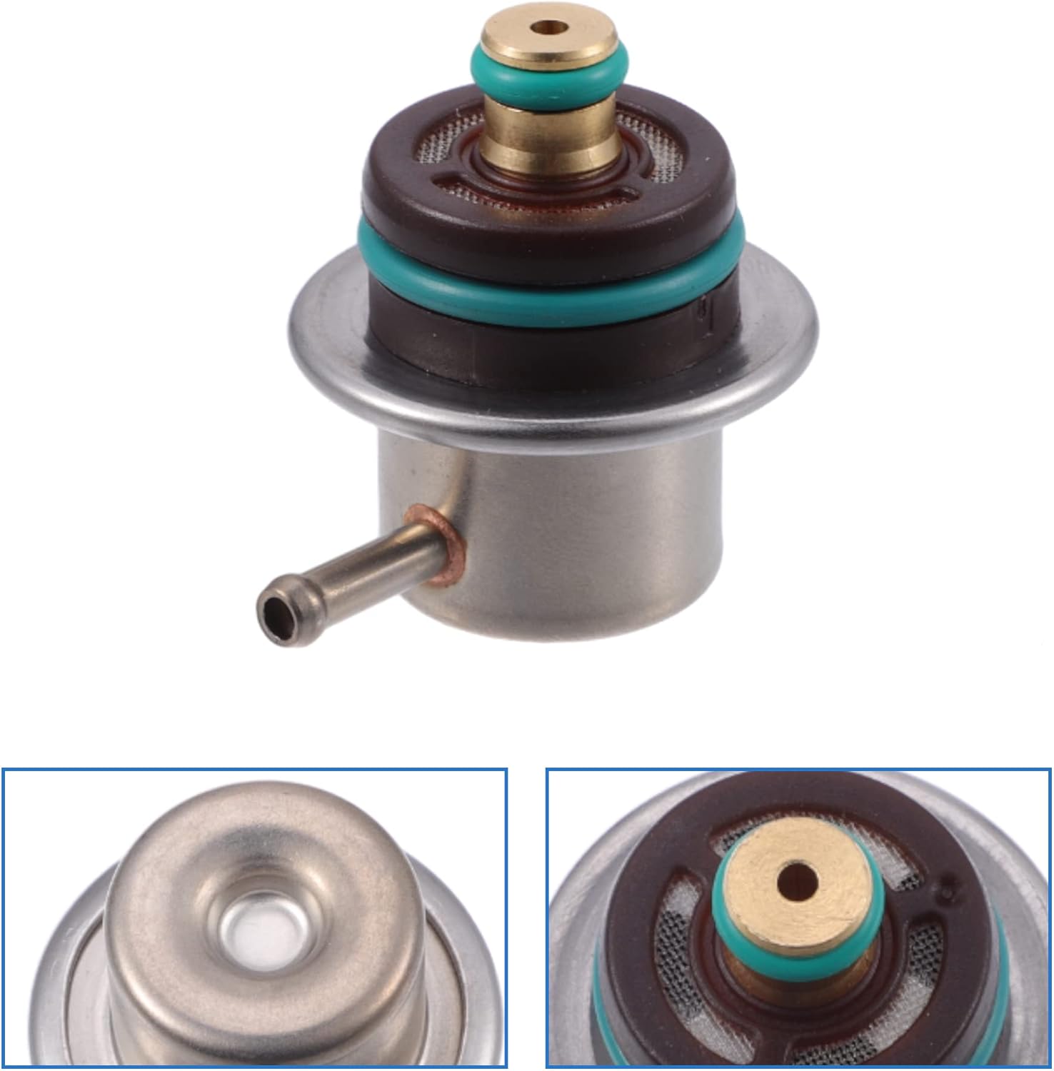 X AUTOHAUX Regulador de presión de inyección de combustible para Volkswagen Passat 1993-1996 para Volkswagen Passat 1998-2005 reemplaza 078133534C