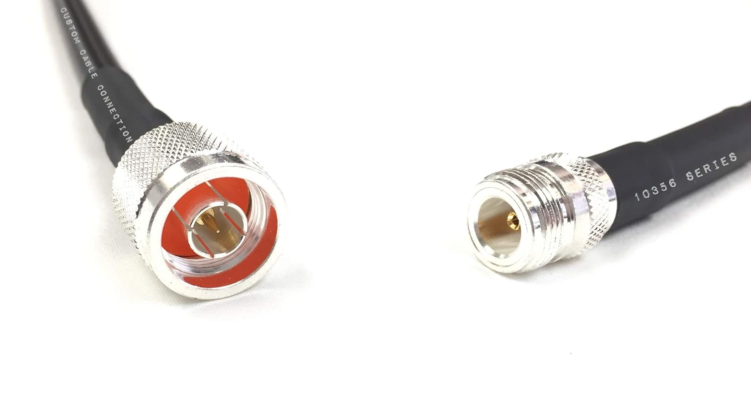 3 pies LMR-400 N macho a N hembra Tiempos de extensión Microondas LMR400 50 Ohm Cable de antena coaxial de baja pérdida para radioaficionado, WLAN,
