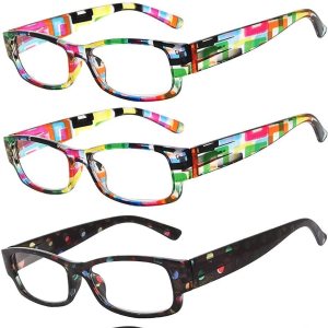 OWL Readers 5 Pack of Elegant Womens Reading Glasses with Beautiful Patterns for Ladies Deluxe Spring Hinge Stylish Look OWL Readers 5 Pack of Elegant Womens Reading Glasses with Beautiful Patterns for Ladies Deluxe Spring Hinge Stylish Look