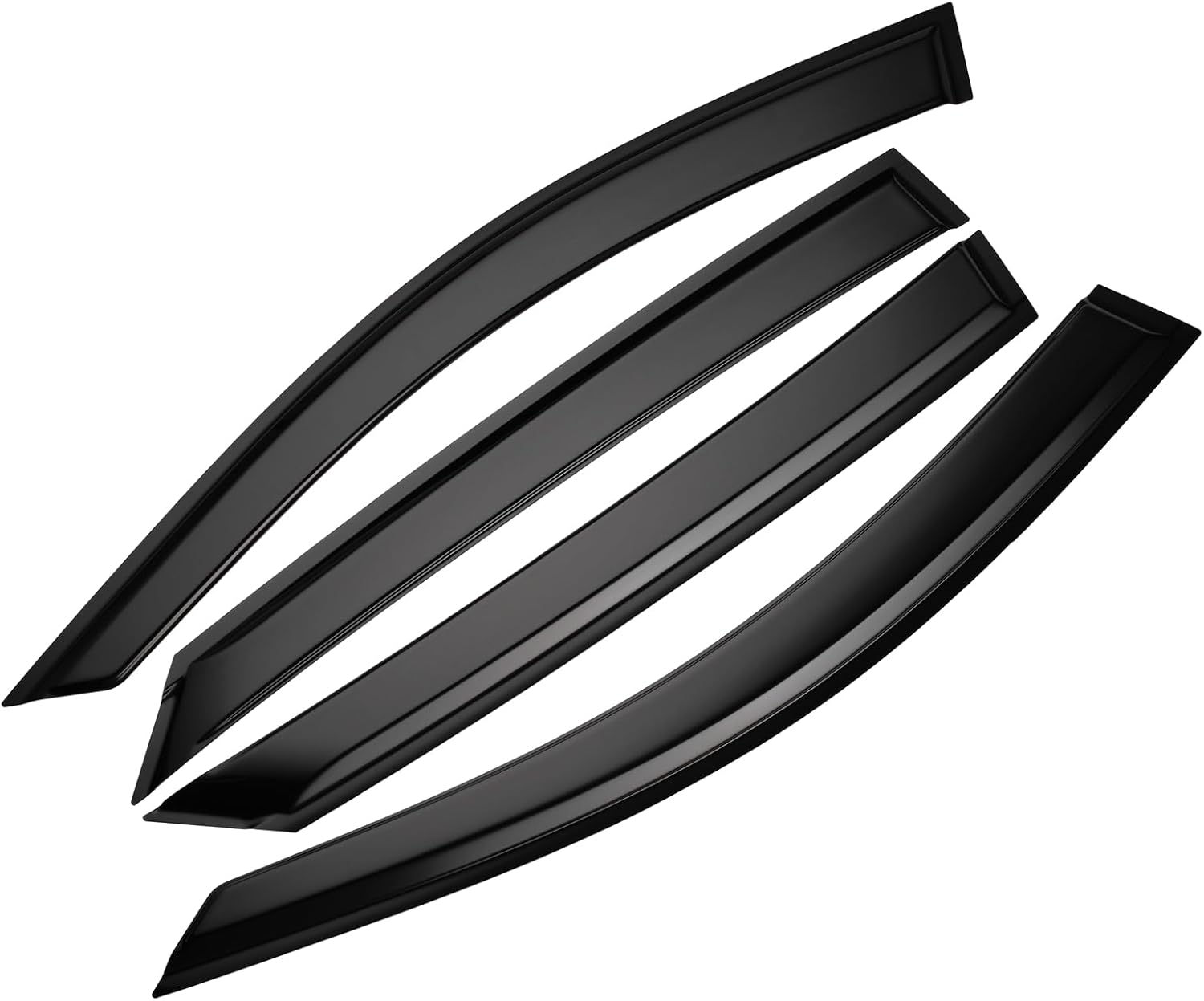 Arokzn 4 deflectores de protección contra la lluvia para ventana lateral con cinta adhesiva diseñados para Buick Envision 2021-2023, protector de