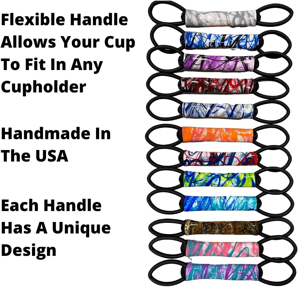 Mango universal para bebidas, agua oceánica, azul rey y verde azulado, el mango original de la taza, calidad premium, resistente, tazas, tazas,