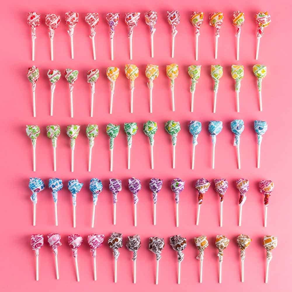 Maryse ‘s Place Dum Dums Pops, paletas de sabores surtidos en caramelos a granel, 10 libras (160 onzas), aproximadamente 750 piezas, sabores