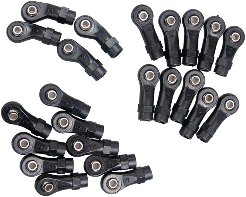RCLions Juego completo de extremos de varilla para TRX4 110th RC Crawler Car Upgrades Parts