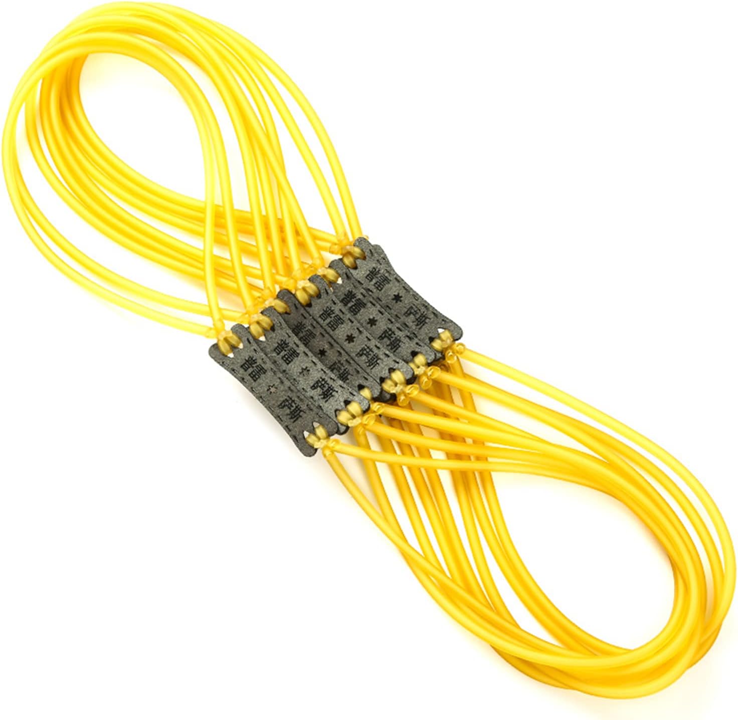 Slingshot Bolsa de munición Super Fibra 14″ 516″ 38″ 12″ de acero inoxidable Bolsa de bola planatubo Banda de repuesto antideslizante Larga vida