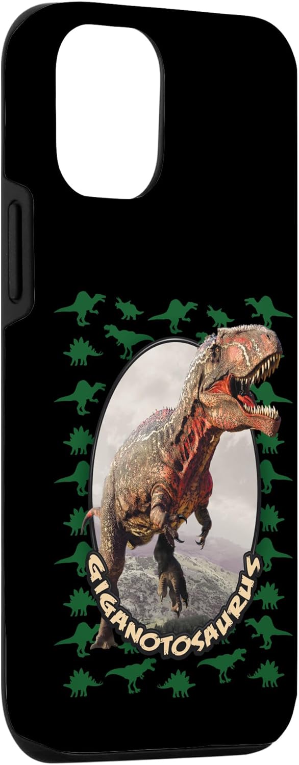 iPhone 1212 Pro Giganotosaurus Shirt Gift for Kids Dark Green Adult Dinosaur Case