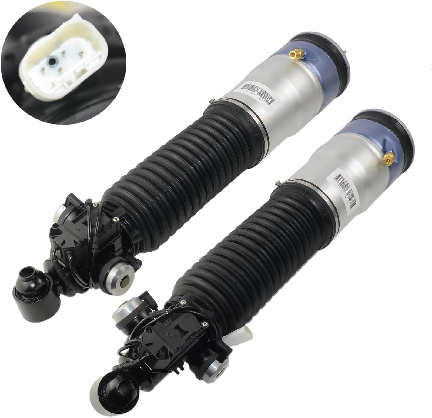 GELUOXI Suspensión neumática trasera izquierda y derecha EDC Struts 37126796929 Reemplazo para BMW 2009-2014 750i 750Li 4.4L 4.8L  2009-2013 760Li