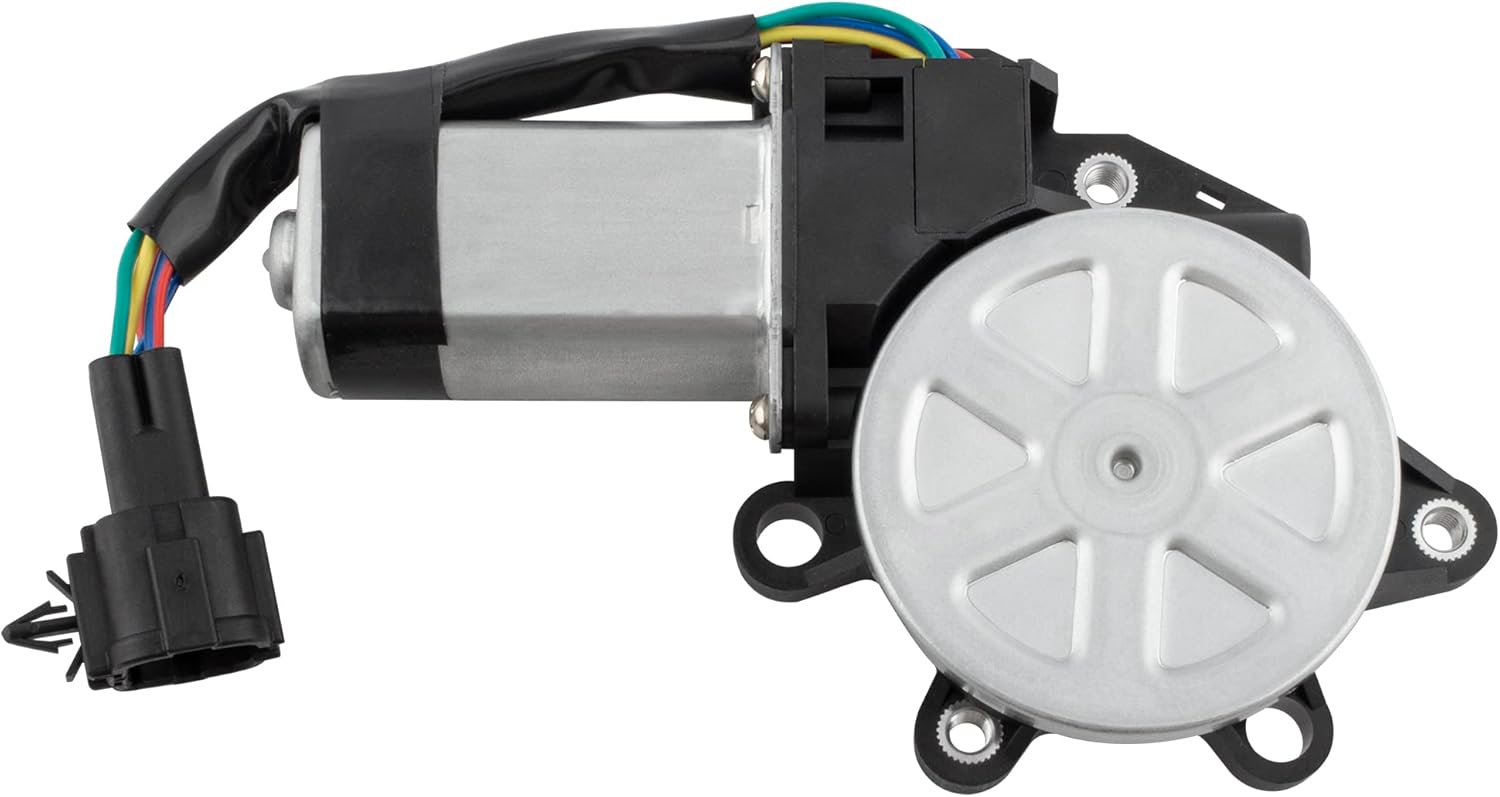 BOXI Motor de elevación de la ventana eléctrica del lado del conductor delantero izquierdo compatible con Nissan Pathfinder 2005 2006 2007 2008 2009
