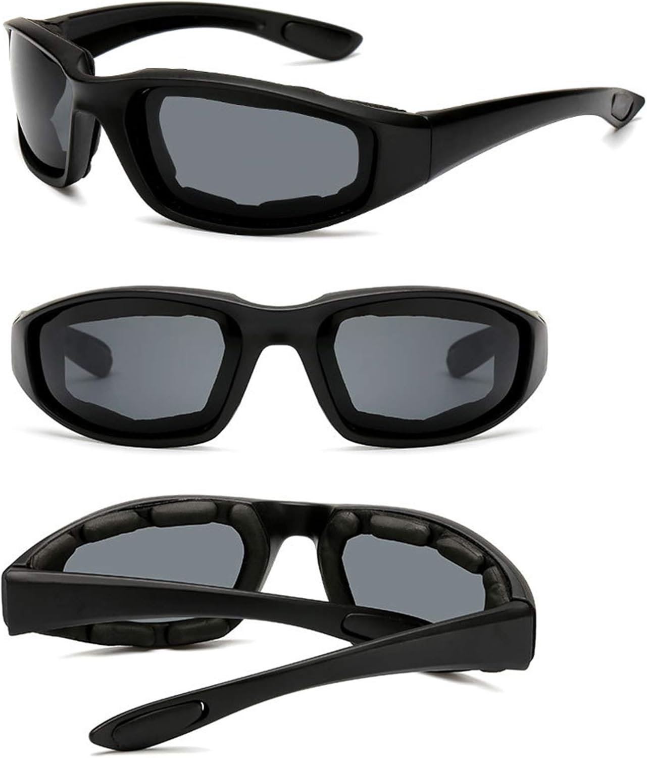 Peciees – Gafas de sol para montar en motocicleta, 4 unidades, para exteriores