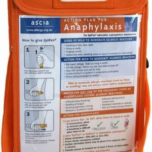 MyMediBag Aislado  A4 grande y correa para el hombro  Bolsa de medicación para alergias y asma  Altamente visible y visible en caso de emergencia MyMediBag Aislado  A4 grande y correa para el hombro  Bolsa de medicación para alergias y asma  Altamente visible y visible en caso de emergencia