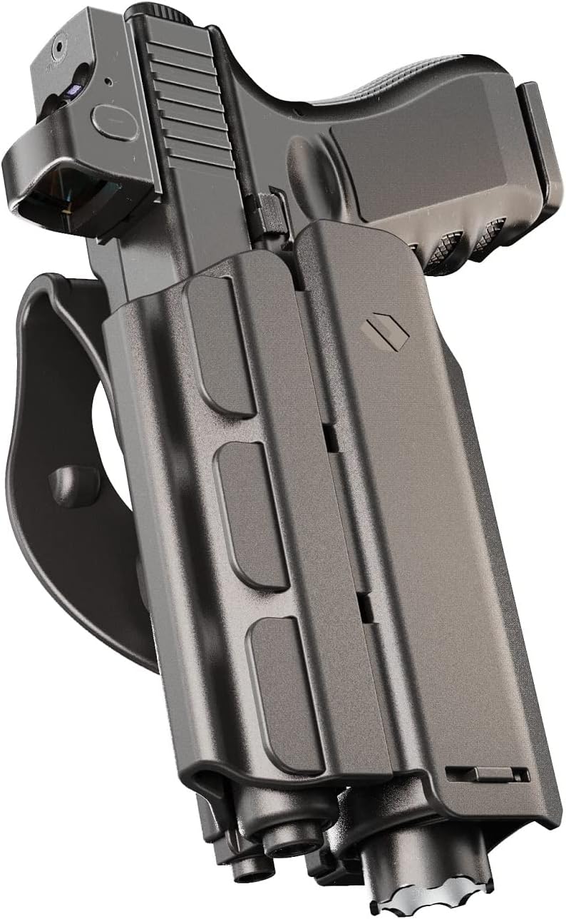 Orpaz Funda T40 S&W M&P 2.0 0.354in con luz compatible con S&W M&P 2.0 0.354in funda con luz