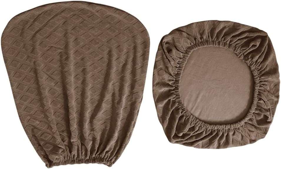 Funda para silla de oficina, resistente al agua, protección dividida y elástica, de tela jacquard, funda universal para silla de trabajo, silla