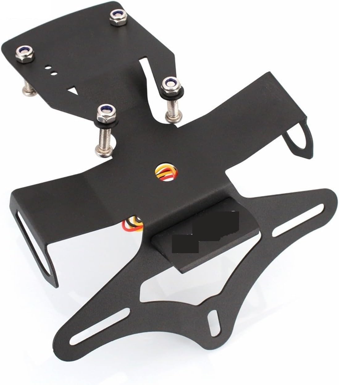 Motorcycle License Plate Holder Bracket Tail Tidy Fender Eliminator Compatible For Kawasaki Z900 Z 900 2017-2018-2019-2020 (Color  Z900 logo)