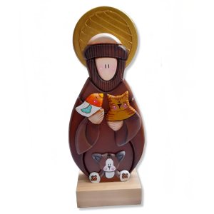 San Francisco de Asis, Estatuilla de san Francisco de Asis, Estatua de San Francisco de Asis, Saint Francis of Assisi, regalo catolico, regalo San Francisco de Asis, Estatuilla de san Francisco de Asis, Estatua de San Francisco de Asis, Saint Francis of Assisi, regalo catolico, regalo