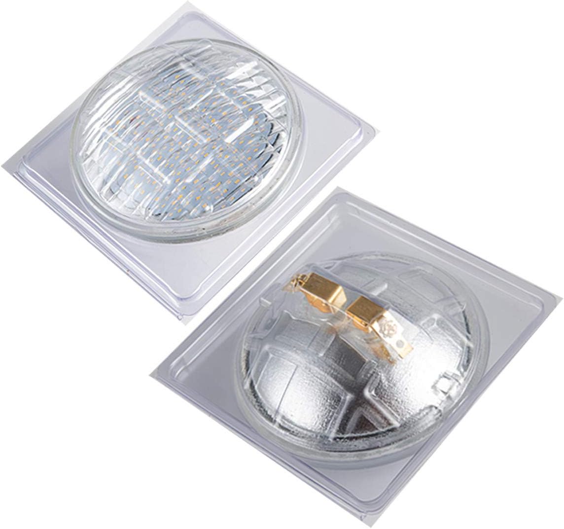 PAR36 Bombilla LED de 12 W para paisaje, 80 W, halógena de repuesto para paisaje, bombillas LED de 12 V CACC de 3000 K, luz blanca cálida, LED PAR36