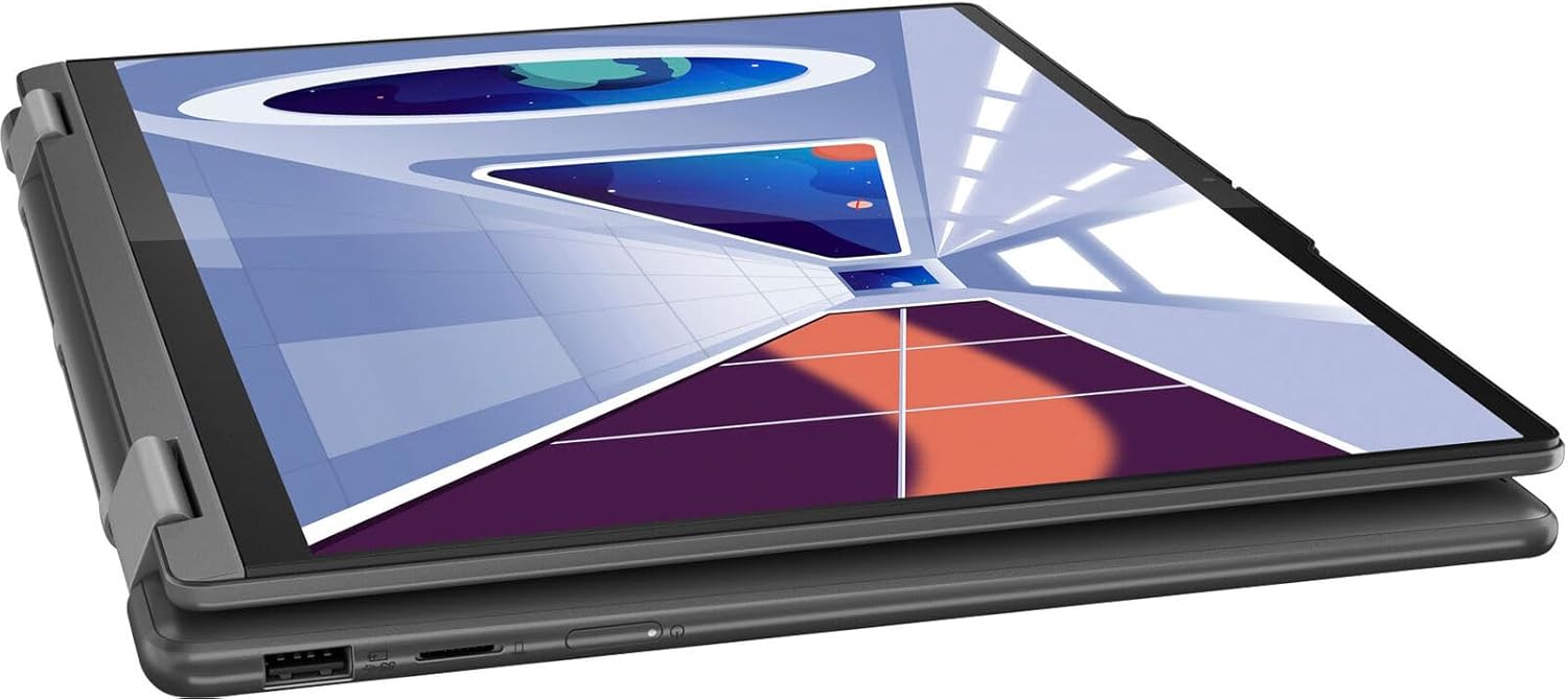 Lenovo Yoga 7i 2 en 1 Laptop 14″ 2.2K IPS Touch 13 generación Intel 10-Core i7-1355U 16GB RAM 1TB SSD retroiluminada huella digital Thunderbolt FHD