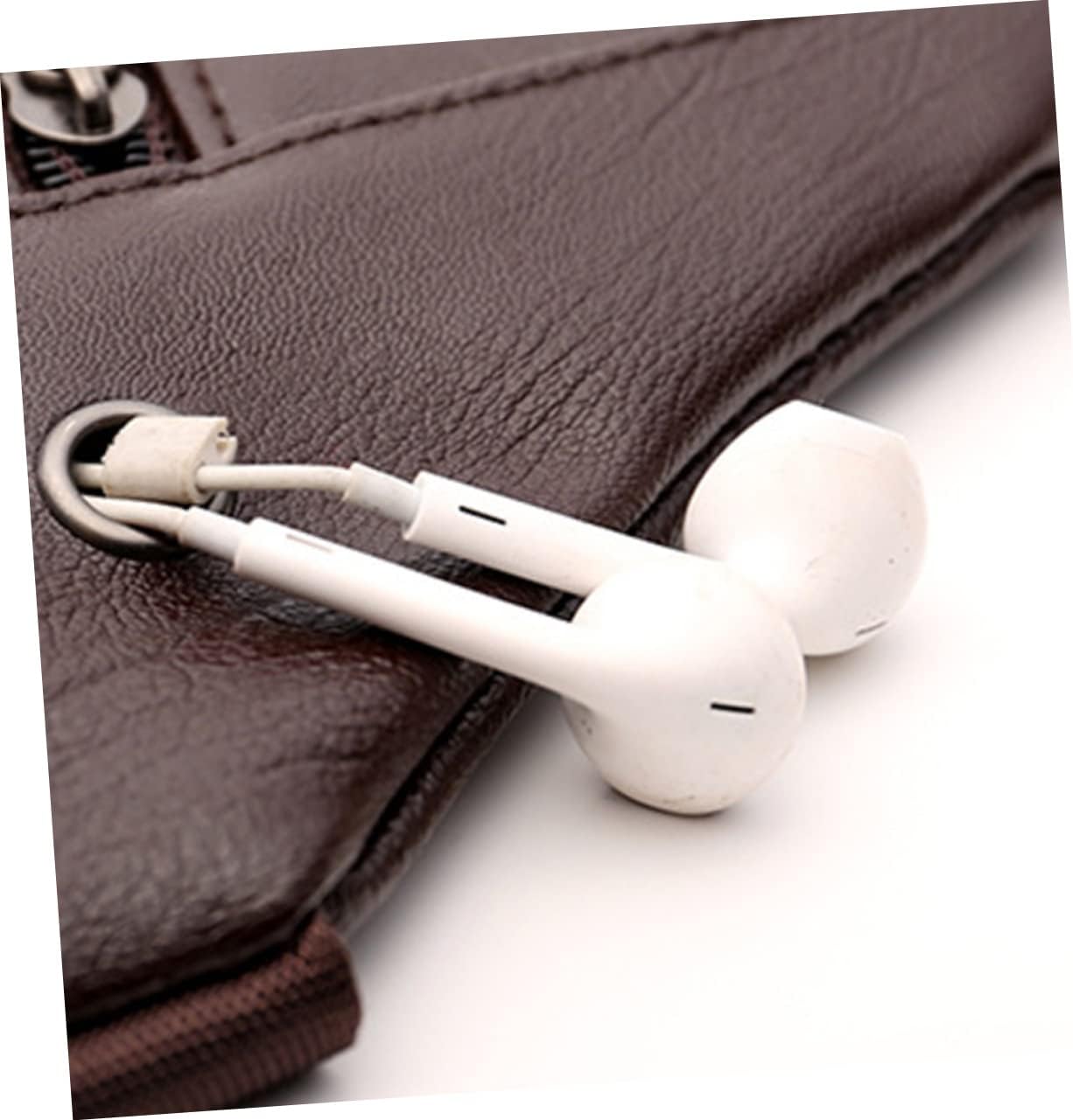 SHLKNKLE Bolsa de bolsillo con múltiples bolsillos para smartphone, bolsa de cintura deportiva para correr, monedero pequeño, cartera para hombre,