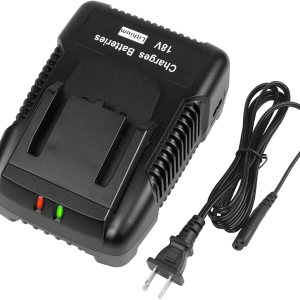 TREE.NB Cargador rápido de batería de litio de 18 V R86092 compatible con cargador Ridgid de 18 V para batería R86091 R840087 R840083, R840085 TREE.NB Cargador rápido de batería de litio de 18 V R86092 compatible con cargador Ridgid de 18 V para batería R86091 R840087 R840083, R840085