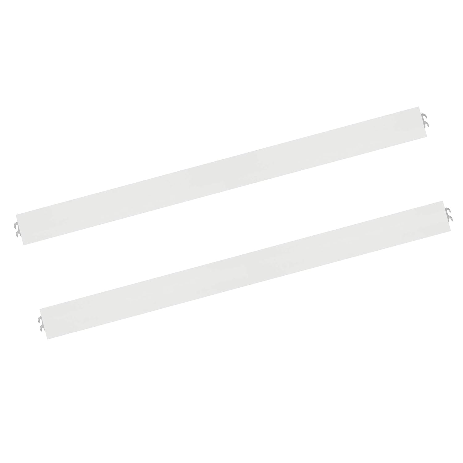 Evolur Riel de cama convertible de madera para cuna de tamaño matrimonial, escarcha