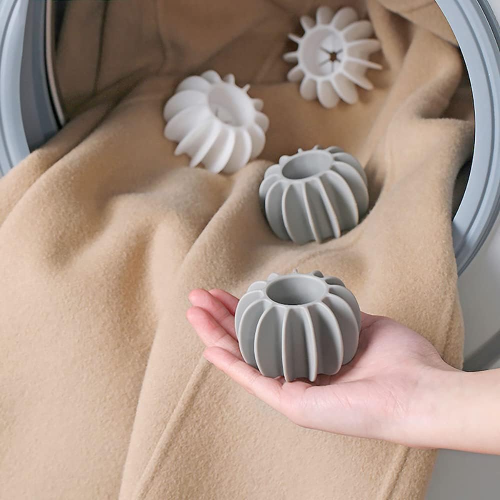 10 bolas de gel de sílice suave, reutilizable, lavadora especial reduce las arrugas de la ropa, descontaminación, no daña la ropa, no daña la ropa,
